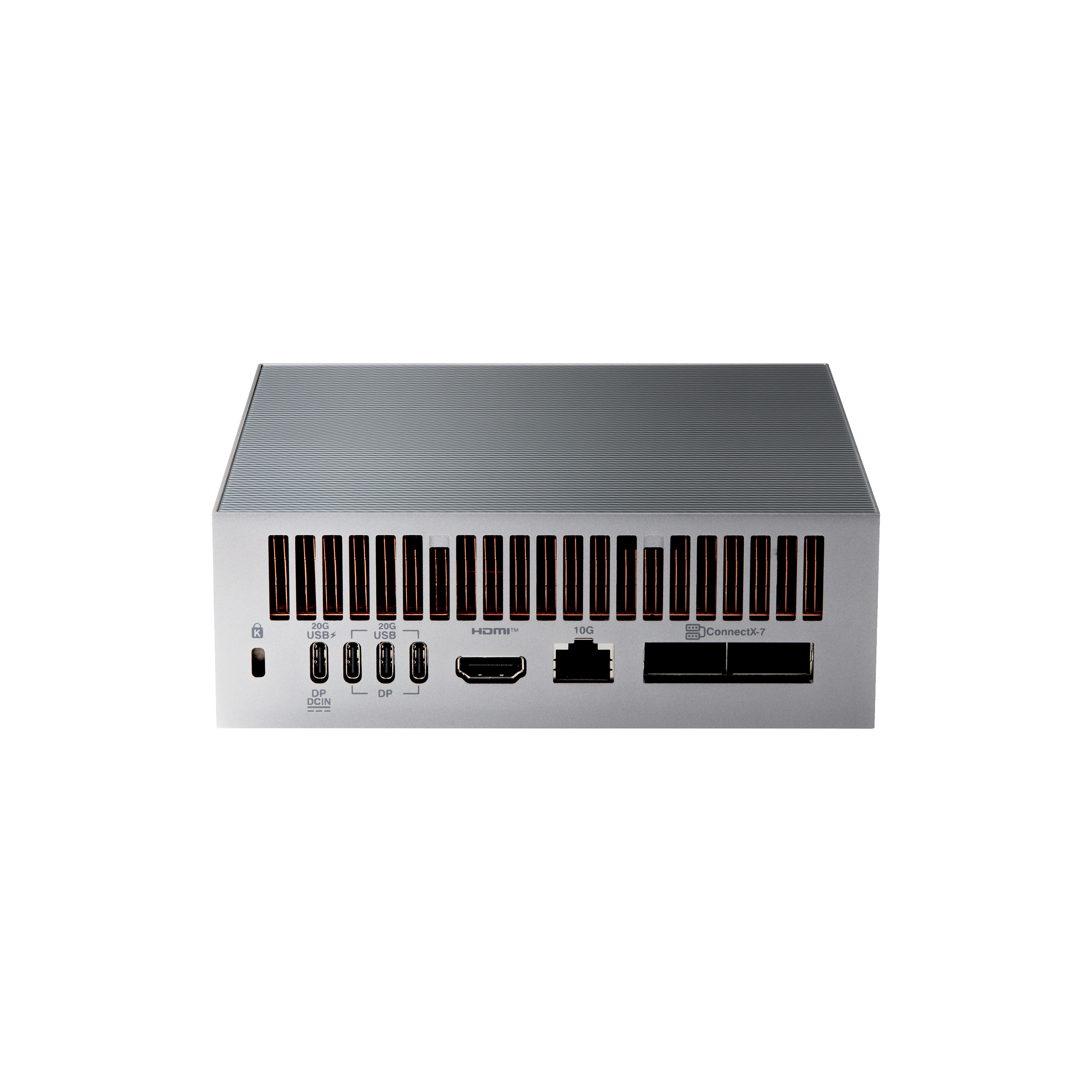 04_ASUS ASCENT GX10, back top